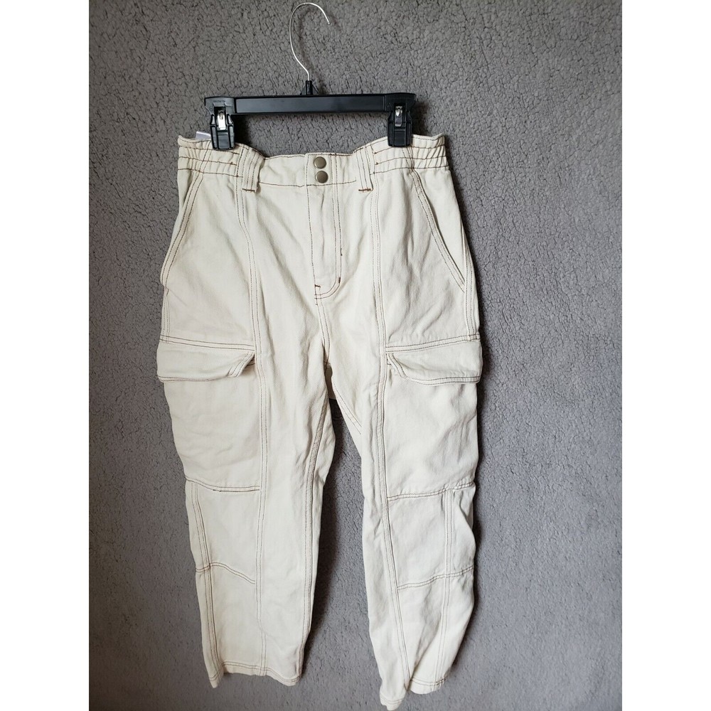 Pacsun High Rise Elastic Waist Mom Jeans Womens Size M